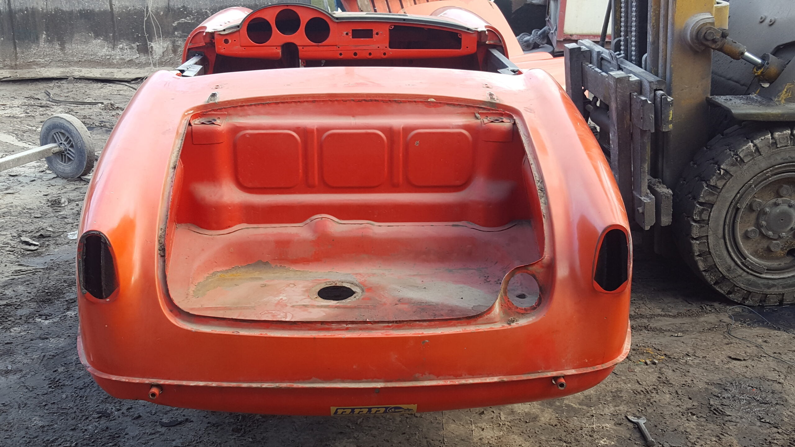 20170215_140041 Alfa romeo guilietta before being blast cleaned